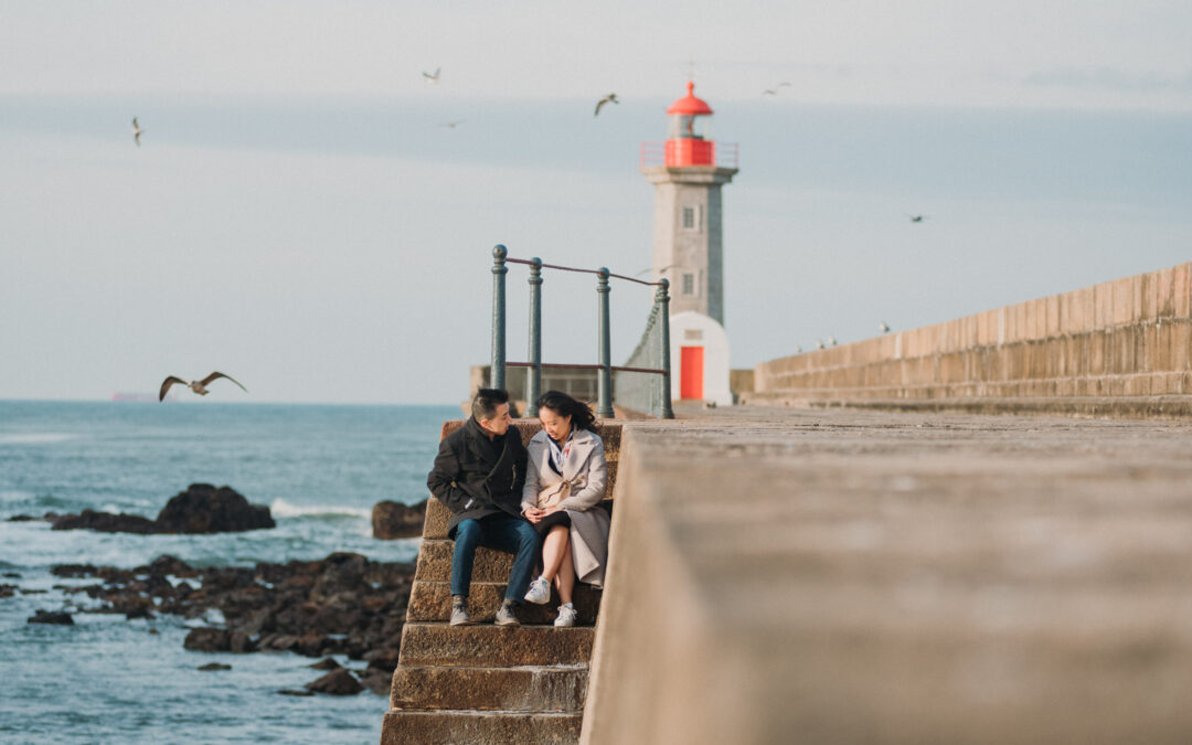 Hyman &  Sarah: Surprise Engagement Proposal Photo Shoot in Porto – by KrystaPhotos